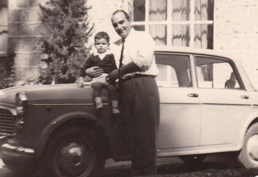 1963 - Bernardo Alois ed il figlio Giovanni IV generazione